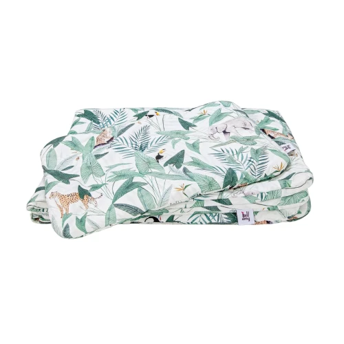 Przejdź do produktu Komplet pościeli z wypełnieniem Jungle - 100x135 lub 140x200 cm