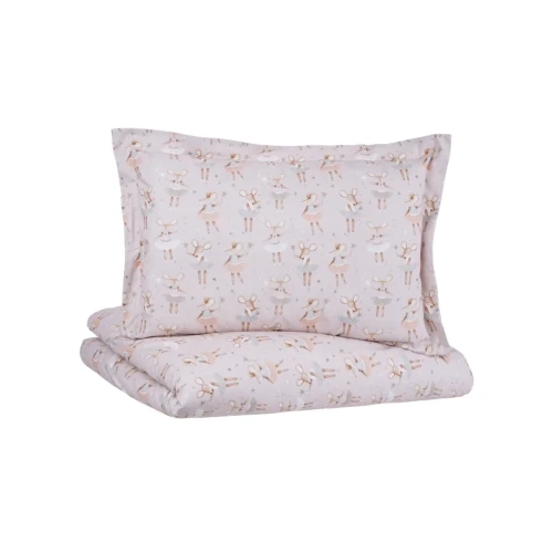 Przejdź do produktu Komplet pościeli z wypełnieniem Ballet Blush - Junior 140x200