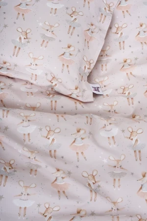 Pościel Ballet Blush Junior w pokoju dziecka