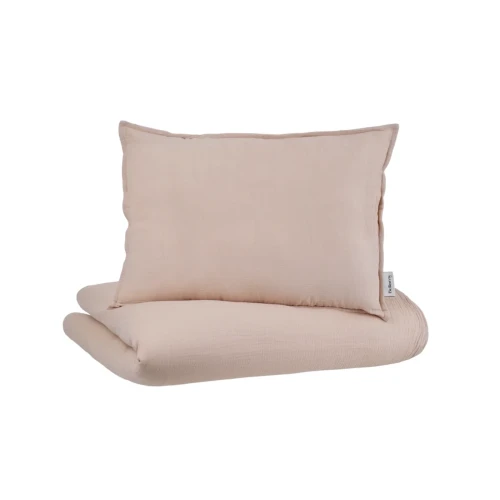 Przejdź do produktu Komplet pościeli z wypełnieniem Muślin Sesame – Baby 100×135