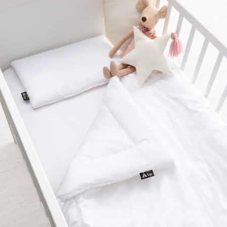 Biała pościel dziecięca Sweet Dream Blank z wypełnieniem