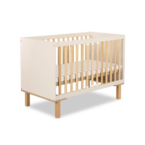 Przejdź do produktu Łóżeczko dziecięce Lorena I 120×60 cm – Szampan