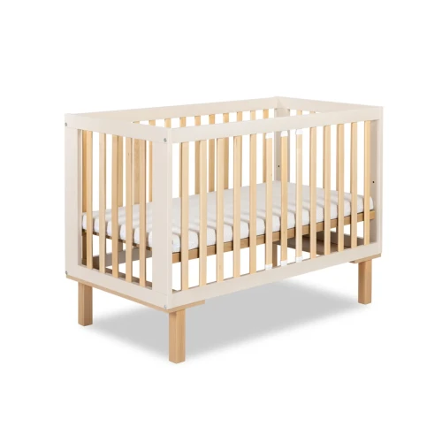 Przejdź do produktu Łóżeczko dziecięce Lorena II 120×60 cm – Szampan