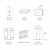 Szafa 2-drzwiowa Lorena - Cechy