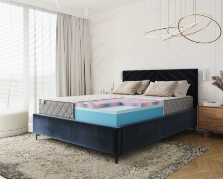 Pianka termoplastyczna BUBBLEGUM V45050 w materacu NORDIC