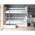 Białe łóżko piętrowe Utrecht Loft I w aranżacji pokoju dziecięcego