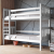 Białe łóżko piętrowe Utrecht Loft I
