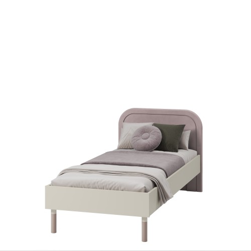 Przejdź do produktu Małe łóżko Harmony II 200x90 - Kaszmir-Truflowy
