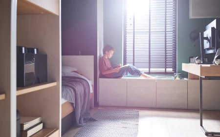Pokój młodzieżowy urządzony meblami z kolekcji Teen Flex – inna aranżacja