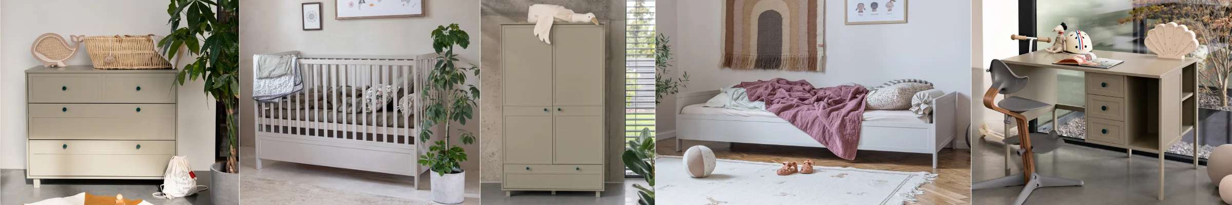 Elegancka kolekcja mebli dziecięcych Vintage - Wood Luck Design