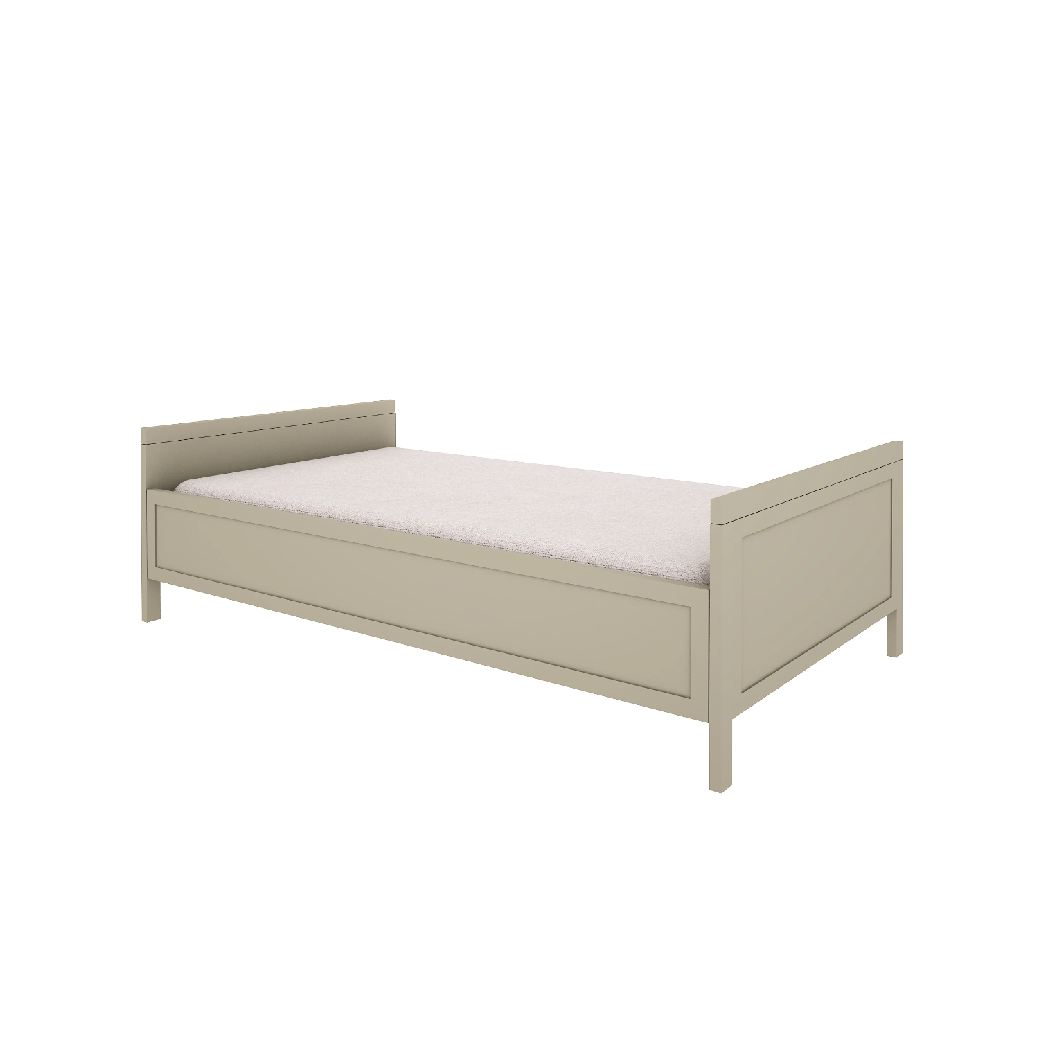 Tapczanik do pokoju dziecięcego w kolorze eukaliptus