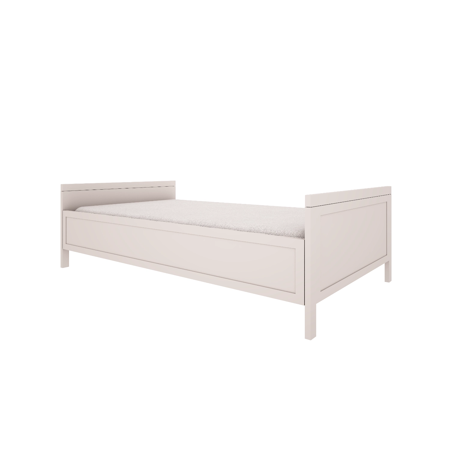 Tapczanik do pokoju dziecięcego w kolorze kaszmir - Perspektywa