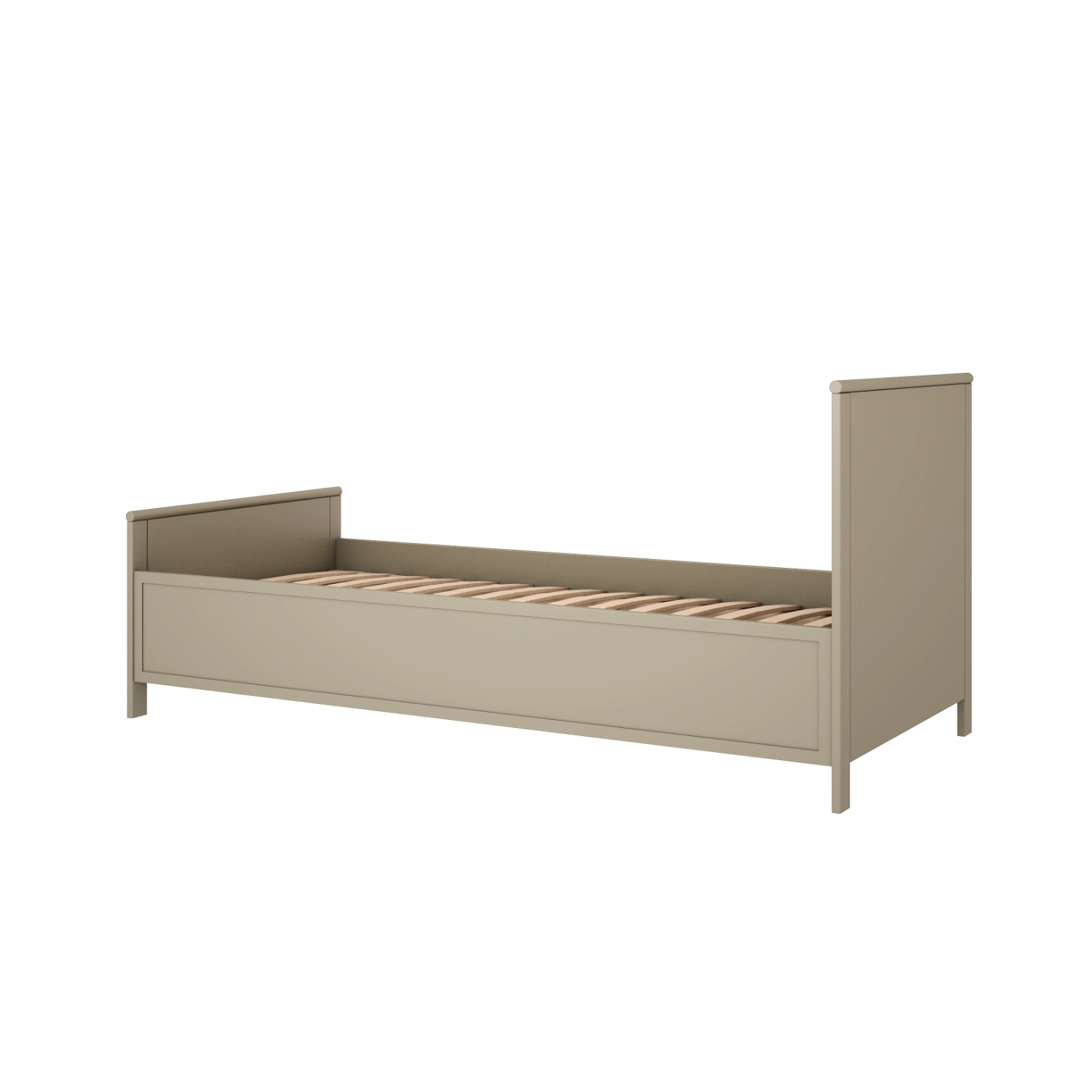 Łóżko do pokoju dziecięcego lub młodzieżowego w kolorze eukaliptus