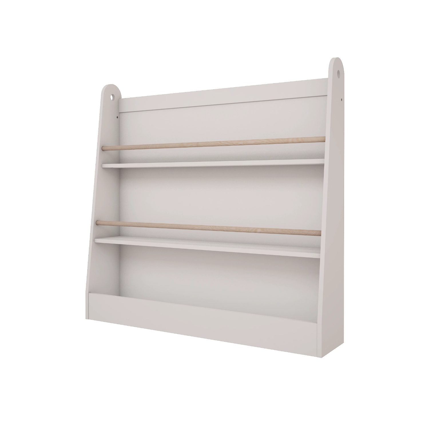 Regał do pokoju dziecięcego w kolorze białym