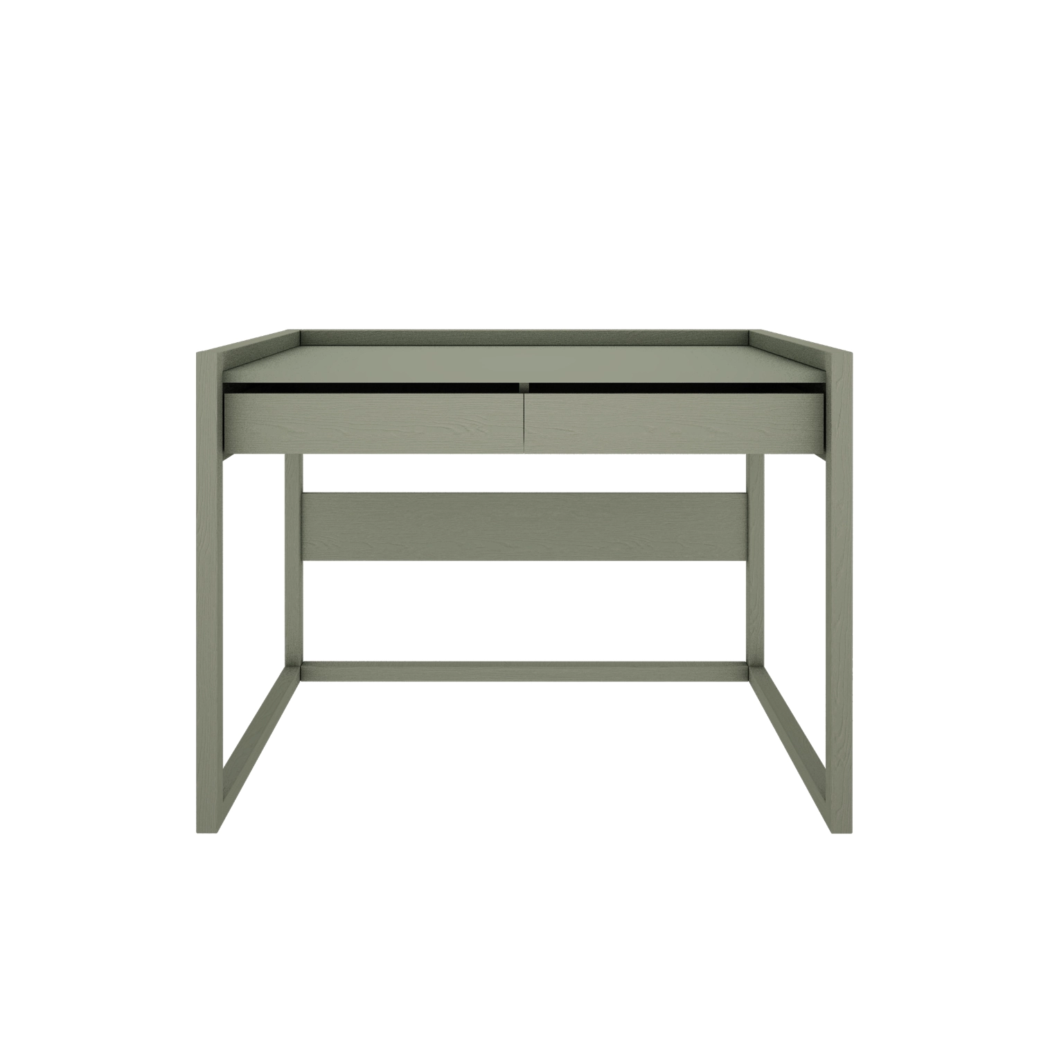 Biurko Tweens z szufladami do pokoju dziecięcego lub młodzieżowego w kolorze Eukaliptus