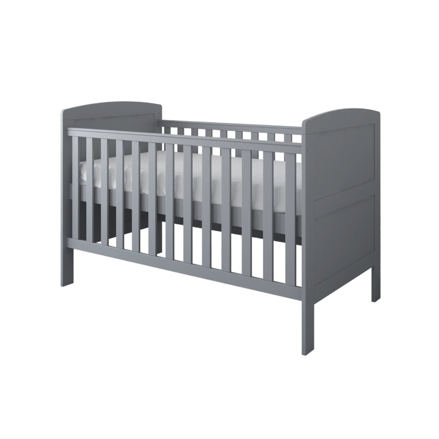 Łóżeczko-Tapczanik NORA 140x70 cm do pokoju dziecięcego w kolorze szarym