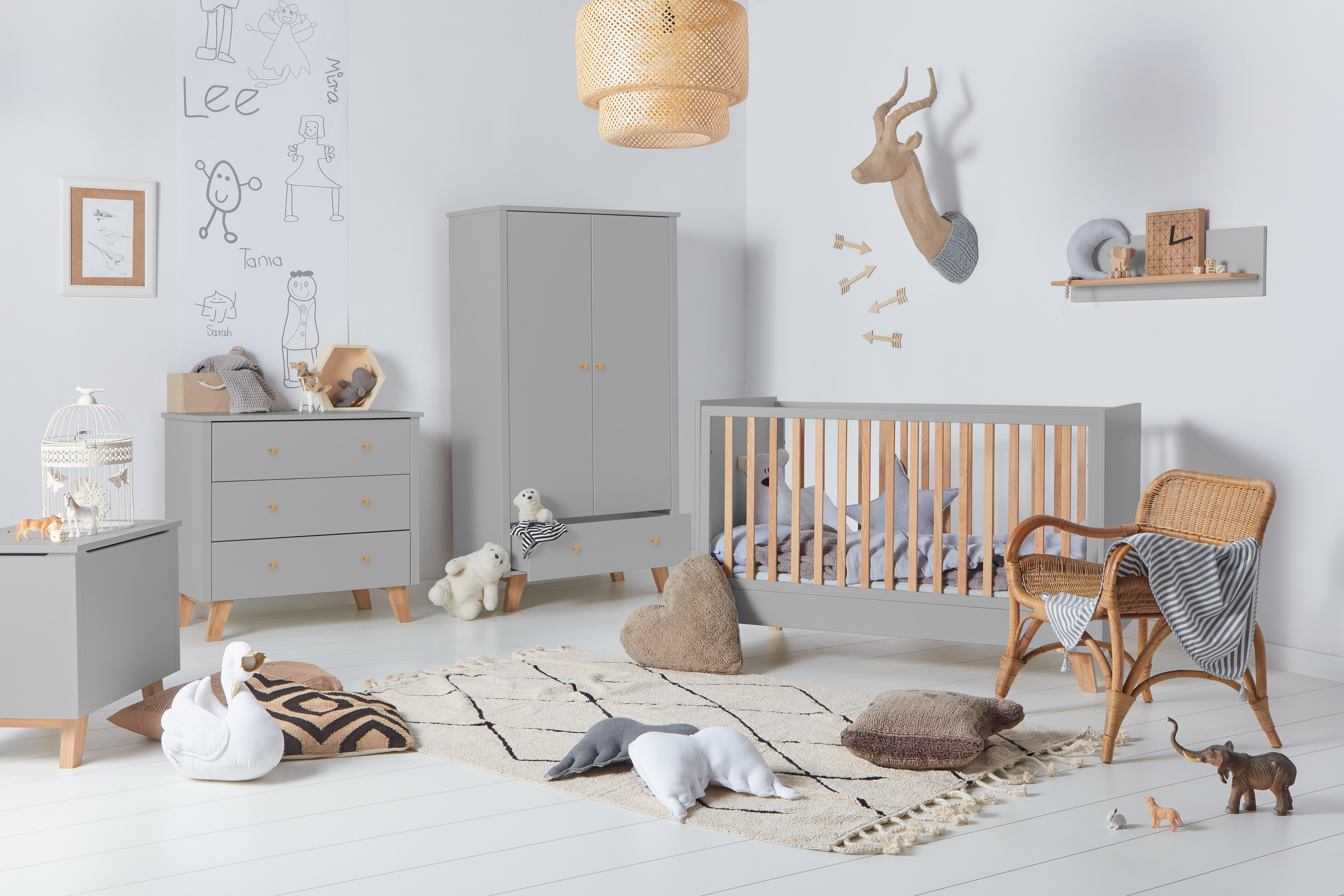 Pokój z kolekcją ZARA GREY mamaania
