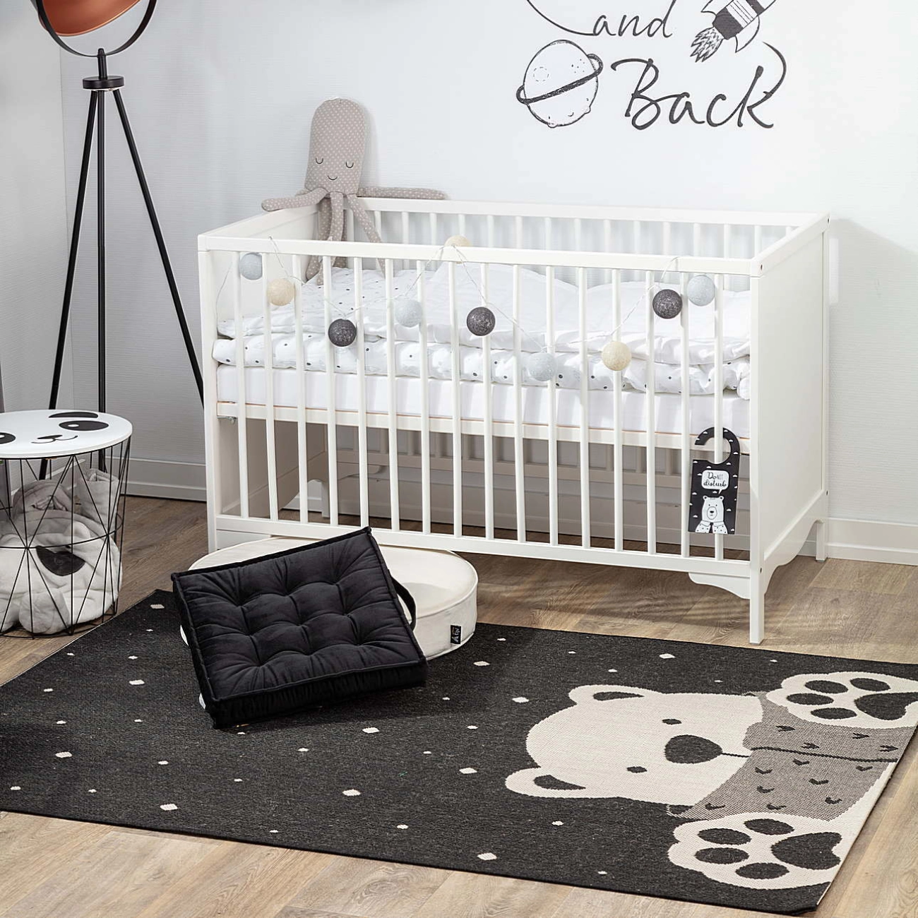 Dywan White Bear w aranżacji pokoju dziecięcego